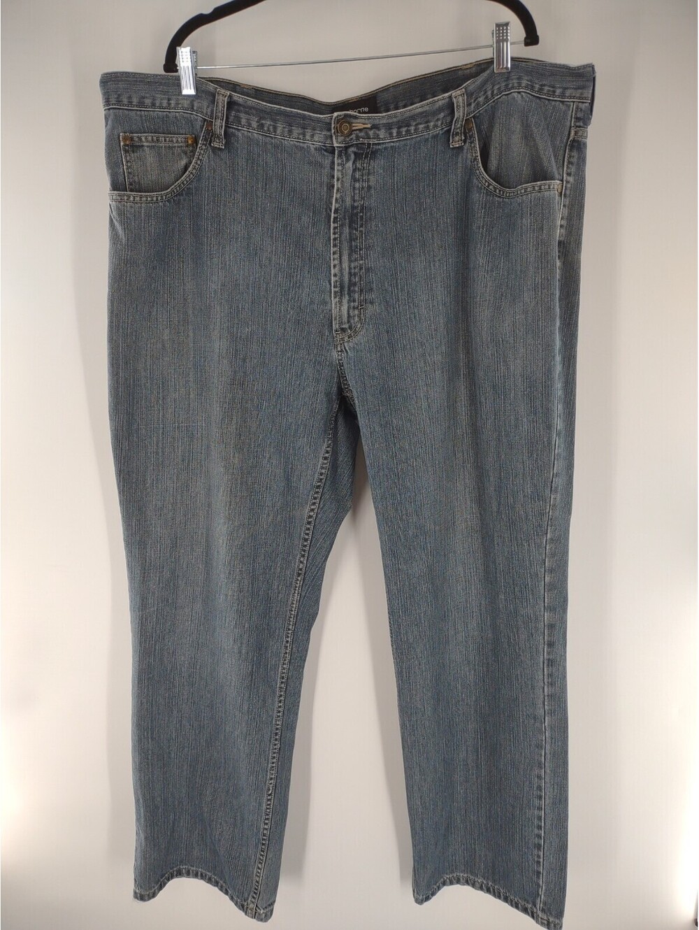 Claiborne Men's Jeans Relaxed Fit 44x32 Blue 077